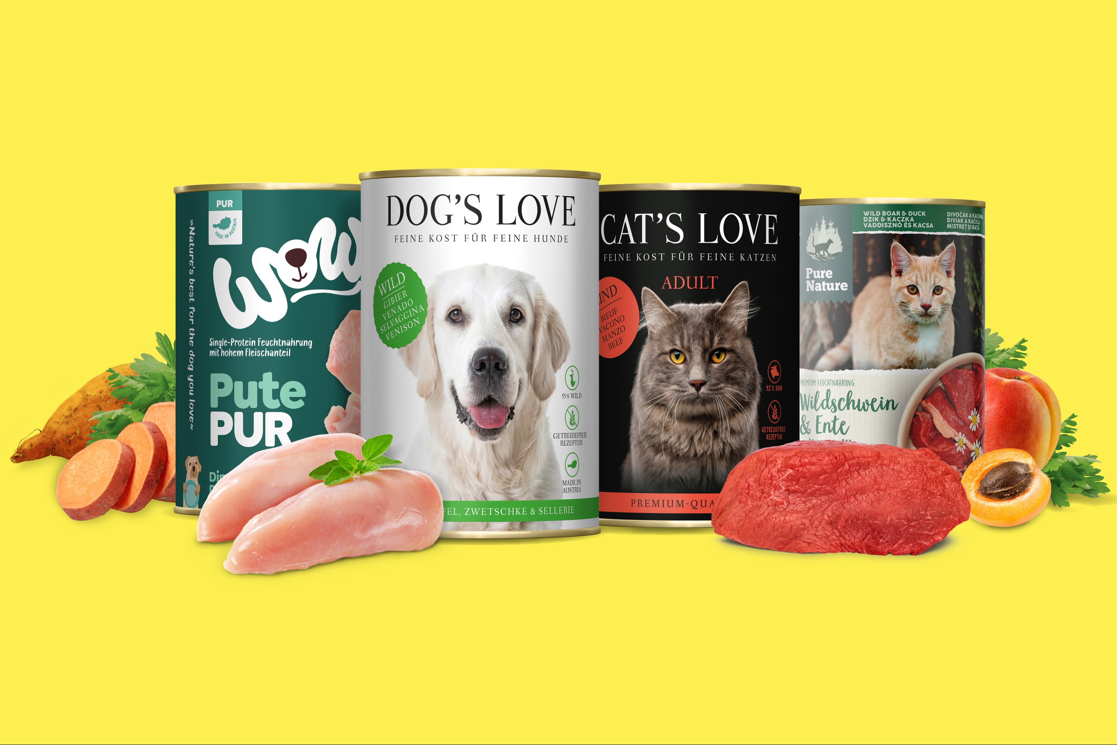 PetCo Group WOW | DOG'S LOVE | CAT'S LOVE | PURE NATURE
