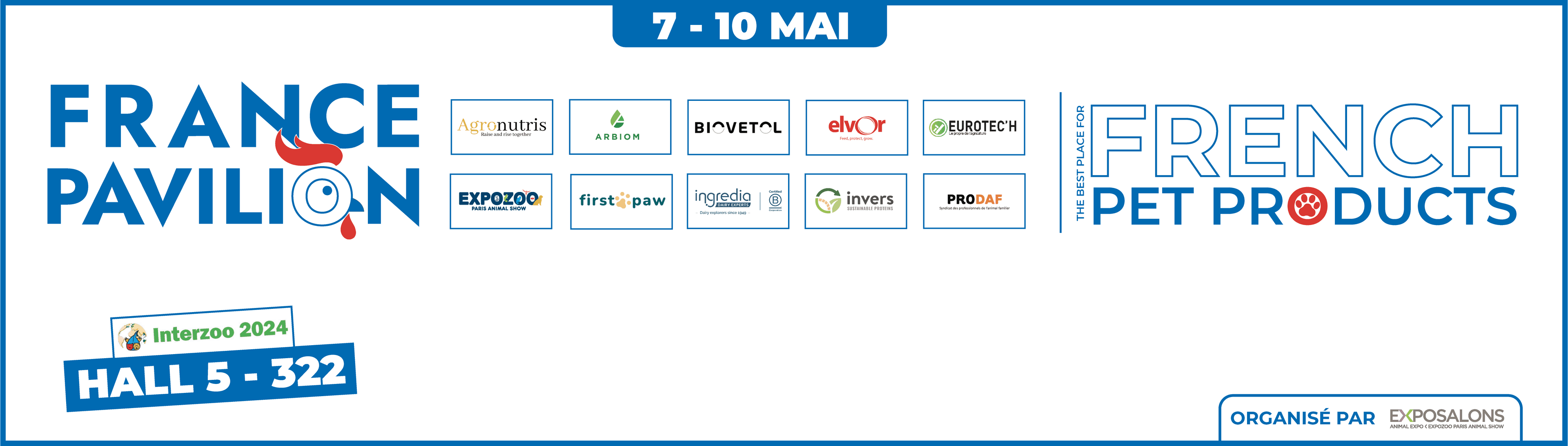 FRANCE PAVILION EXPOZOO 25 / PRODAF