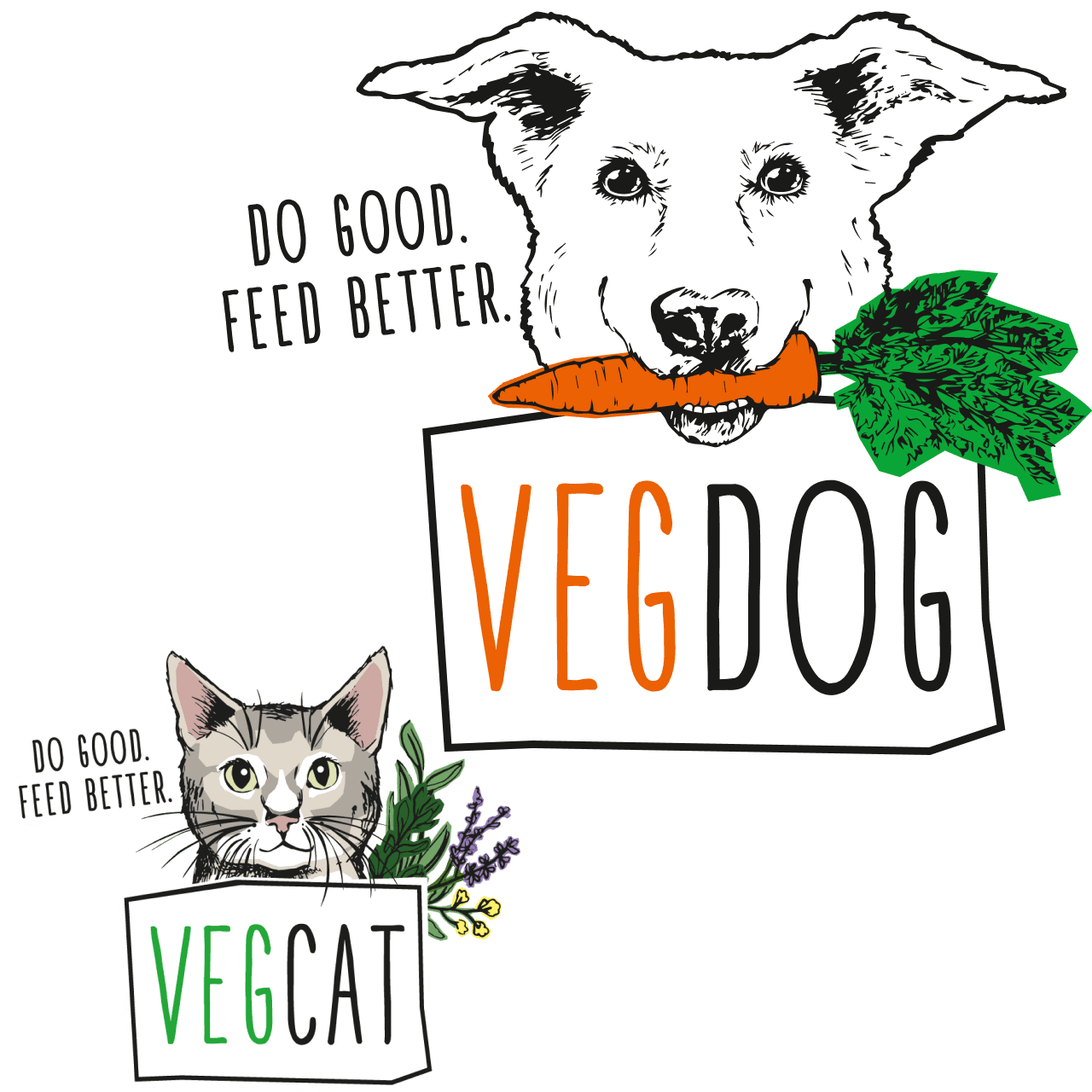 VEGDOG & VEGCAT (younikat GmbH) logo