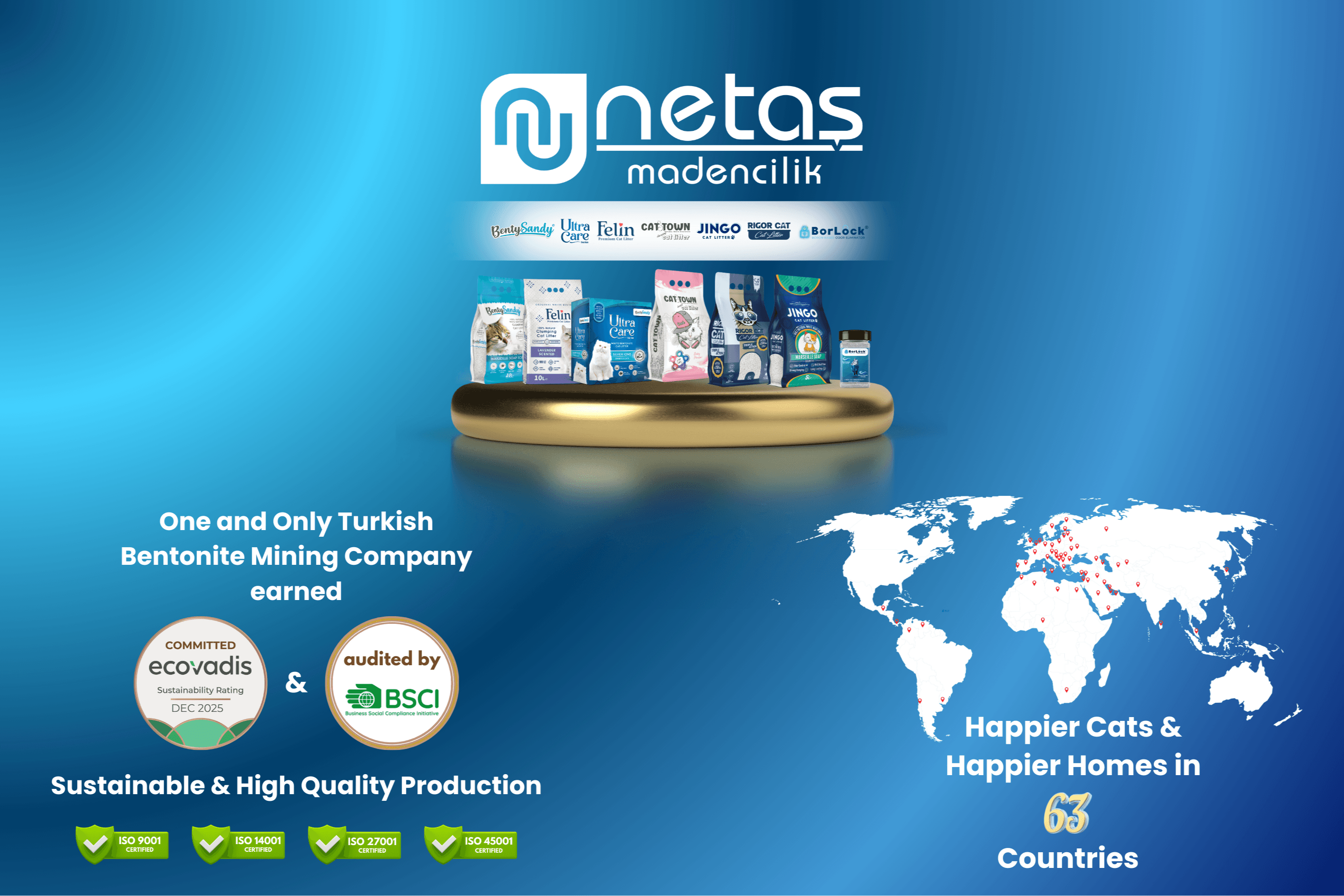 Netas Madencilik - Bentonite