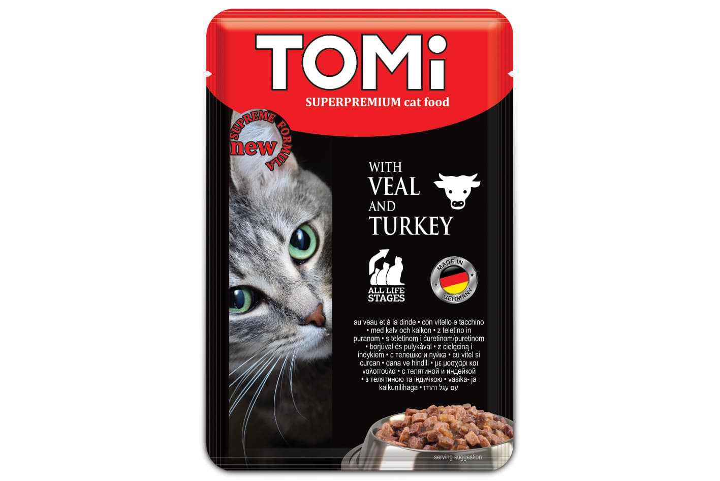 TOMi pet food