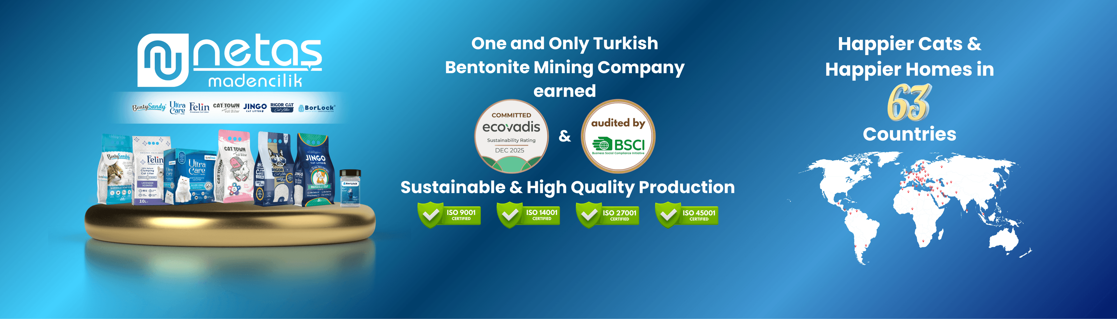 Netas Madencilik - Bentonite