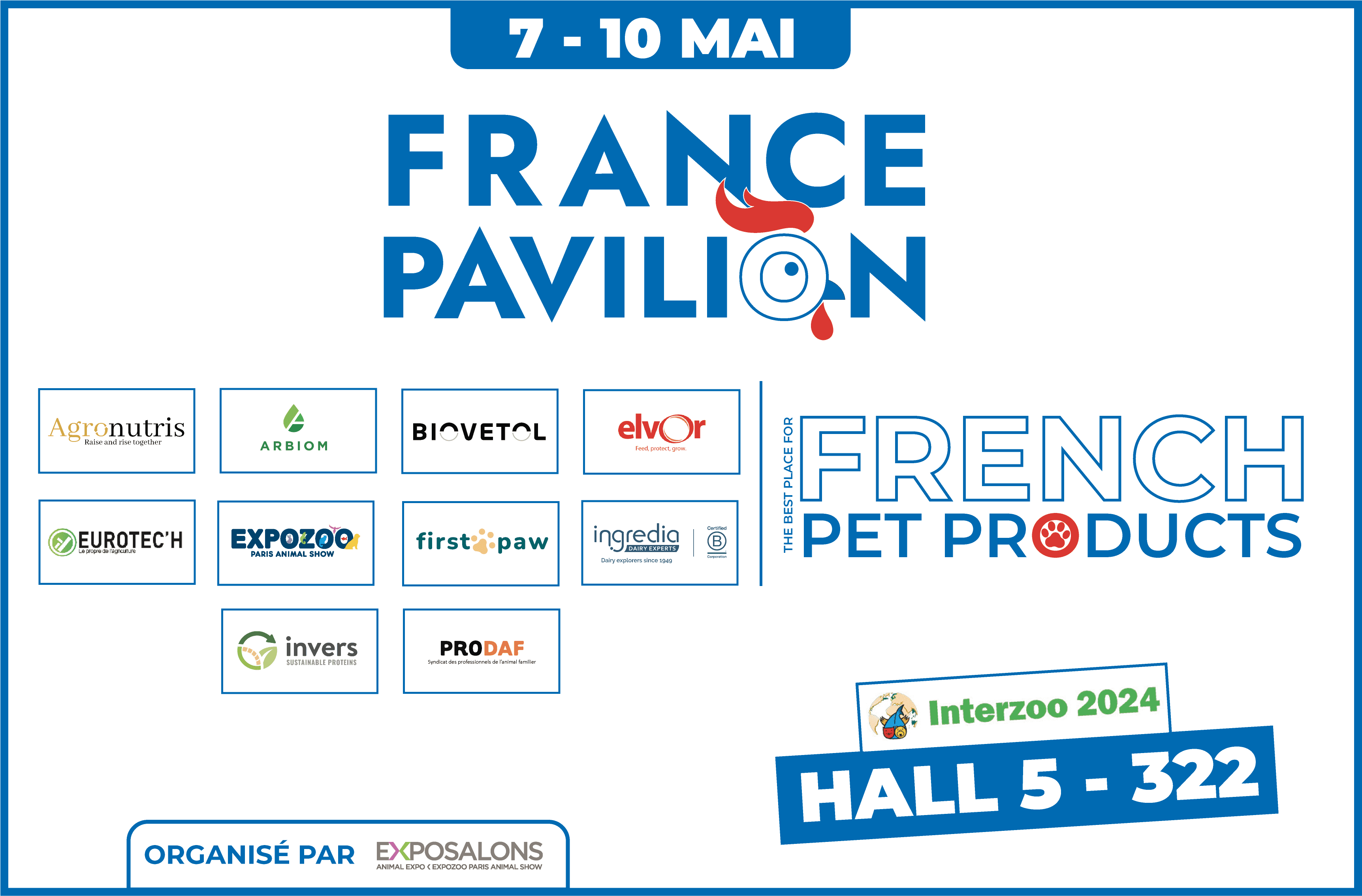 FRANCE PAVILION EXPOZOO 25 / PRODAF