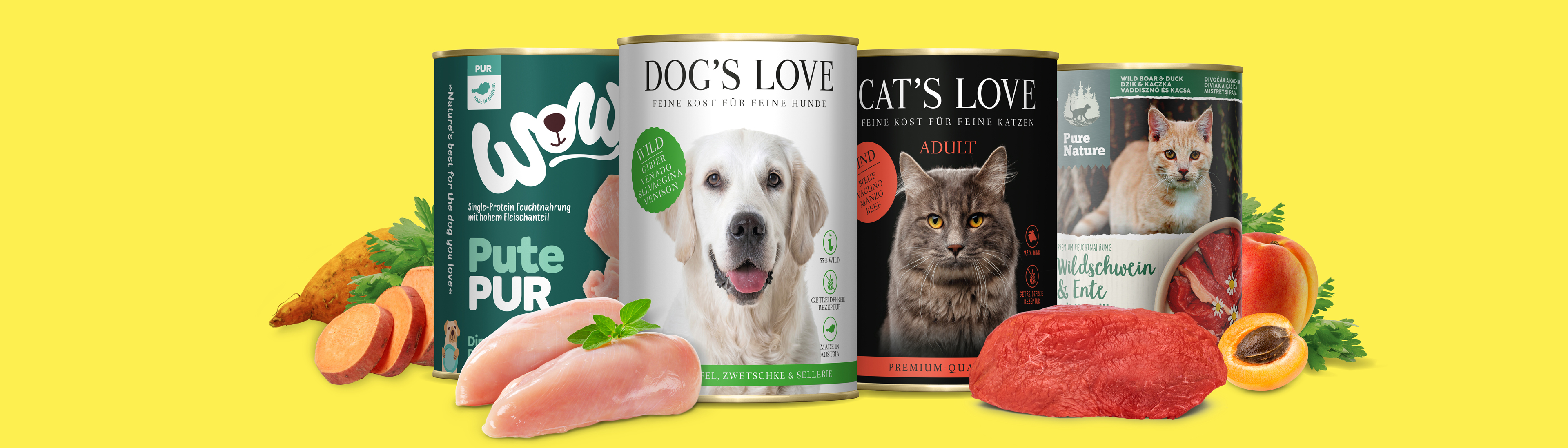 PetCo Group WOW | DOG'S LOVE | CAT'S LOVE | PURE NATURE