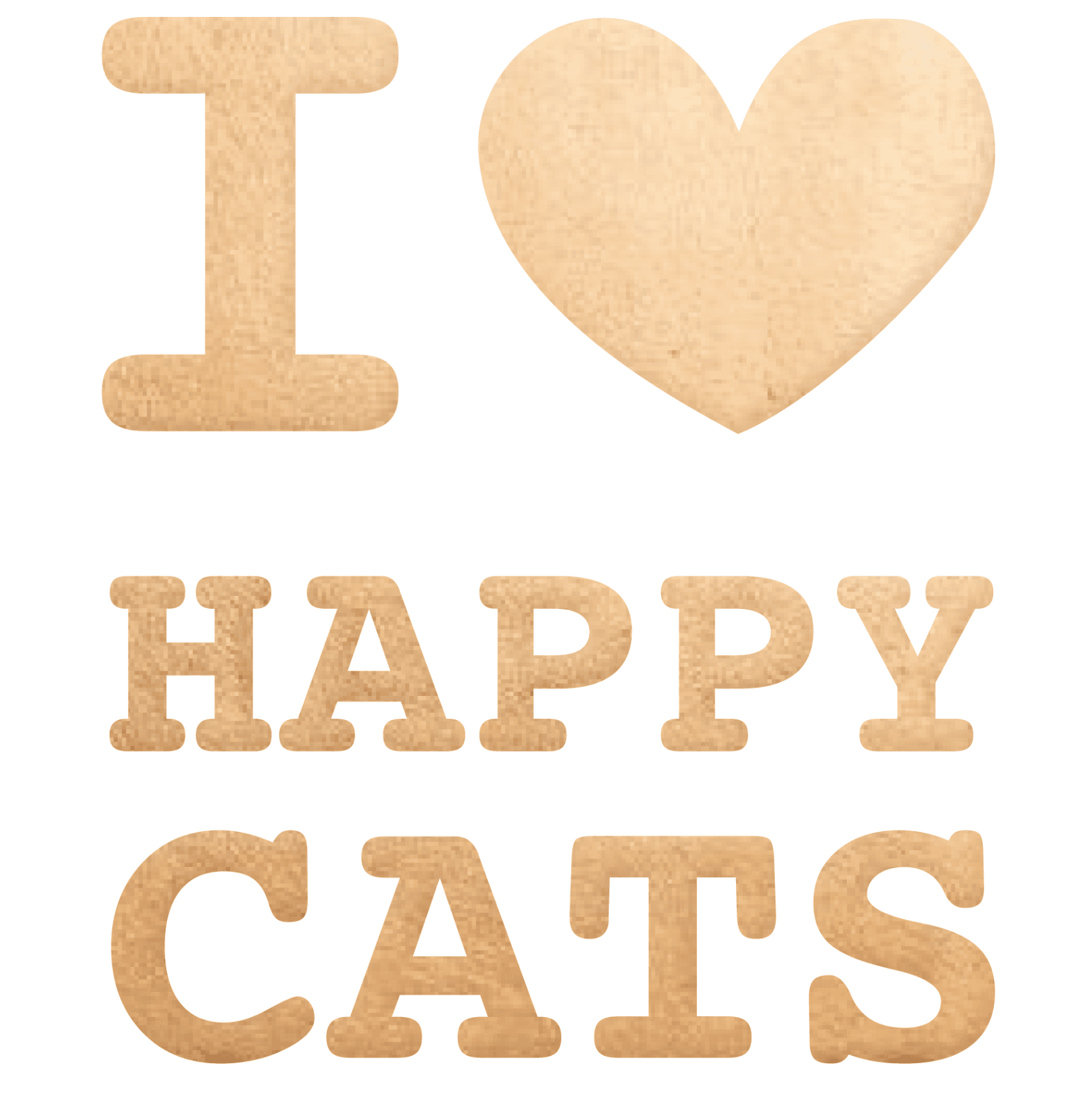 I Love Happy Cats logo